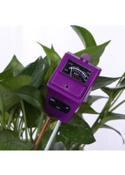 3 in 1 Soil PH Meter Flower Pot Moisture Tester Soil Plants Growth Moisture Light Intensity Meter Tool Garden Tools