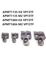 APMT1604 APMT1135 PDER M2 H2 VP15TF, carbide, insert cutter, APMT 1135 APMT 1604 CNC Milling Cutter End