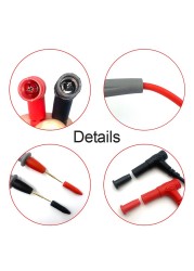 Universal Multi Test Connectors AC Cable DC 1000V 20A 10A CAT III Measuring Pen Probes for Testing Multi Meter Wire Tips