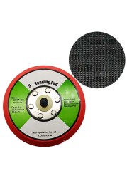 Professional 5" 125mm Da Orbital Sanding Pad Plate 5/16" Support Plate Hook and Loop Air Disc Sanders Polisher