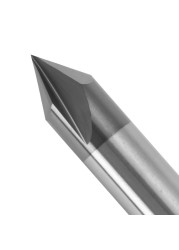 1pc Tungsten Steel Chamfer Milling Cutter Endmill 60 90 120 Degree Coated 3 Flute Milling Tools Carbide Chamfering End Mills