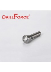 Drillforce مثقاب الحفر بت HSS M2 M35 الكوبالت Deburring 90 درجة الشطب ثقب نوع القاطع (2-5 5-10 10-15 15-20 مللي متر)