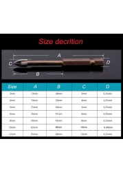 Tungsten Carbide Glass Drill Bit Set Alloy Carbide Point With 4pcs Glass Tile Edges Cross Spear Head Drill Bits