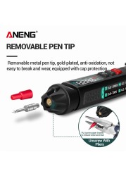 ANENG A3008 Digital Multimeter Automatic Intelligent Measurement Pen Meter 6000K Non-contact Potentiometer Multimeter