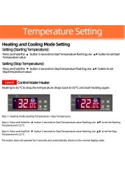 STC-3000 الرقمية متحكم في درجة الحرارة ترموستات منظم الحرارة درجة الحرارة الاستشعار التتابع التدفئة التبريد حاضنة 40% off