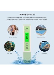 3 in 1 PH/Temperature/Hygrometer Compatible with Bluetooth APP Online ATC Water Quality Tester for Aquarium Swimming Pool