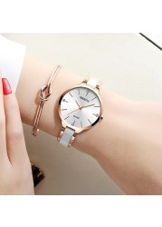 NIBOSI Women's Wrist Watch Ceramic Wristwatches Ladies Creative Watch for Women Female Clock Relogio Feminino Montre Femme