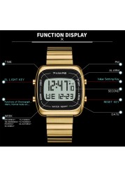 Chronograph Countdown Digital Watch Men Fashion Outdoor Sports Wristwatch Men Alarm Clock Waterproof Top Brand SYNOKE