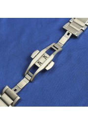 20mm Watch Accessories Strap For Tissot 1853 PRS516 T91 T021 Watch Band Solid Stainless Steel High Quality Watch Bracelet