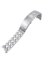 20mm 316L Silver Stainless Steel Watch Strap For Omega New Seamaster 300 Speedmaster Planet Ocean Watch Band For Men Bracelet