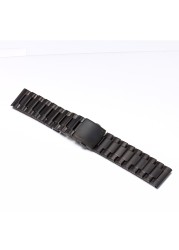 2.4cm 2.6cm Wristwatches Watches for DZ Watch Silver Gold Black Stainless Steel Men's Watch Band Big Case Man Watch Bracelet