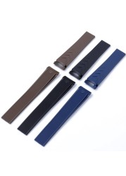 21mm New Style Rubber Watch Strap Waterproof Bracelet Watchband For Tag Heuer AQUARACER 300 WAY201B CALIBRE 5 ACCESSORIES