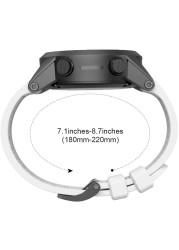 Original Silicone Band for Garmin Fenix ​​2 Soft Silicone Watch Strap Replacement for Garmin Fenix ​​2 Smartwatch Women Men