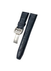 Cowhide watch strap 20mm 21mm 22mm,replacement for Portuguese IWC,Porotfino,Family piloto,folding buckle