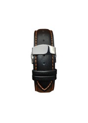 22mm 23mm 24mm Genuine Leather Watch Band Curved End Replacement for Tissot T035 Butterfly Steel Buckle Calfskin Leather Strap Bracelets