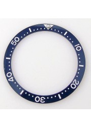 33.7mm*27.5mm*0.8mm Flat Ceramic Black Blue Green Clock Bezel Insert Fit MOD Skx013 Model High Quality Parts