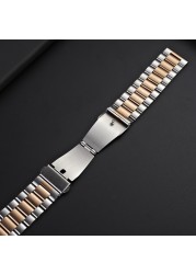 Metal Strap For Huawei Watch Gt2e Gt2 46mm 42mm Stainless Steel Bands Bracelet For Huawei Gt2e Gt2 46mm 42mm Accessories 22mm