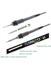 YIHUA 908+908D Mini Electric Soldering Irons Portable Welding Tool Adjustable & Soldering Iron & Suction