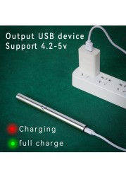 سبيكة لحام لاسلكي قابلة للشحن سبيكة لحام 6 ثانية القصدير usb سبيكة لحام 510 واجهة سبيكة لحام تلميح