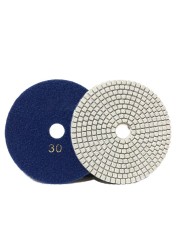 1pc diamond polishing pads kit 5 inch 125mm wet/dry for granite stone concrete marble polishing use grinding discs set