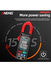 ANENG ST212 6000 Counts Digital Clamp Meter DC/AC Voltage Current Resistance Frequency Capacitance Tester Auto Range Multimeter