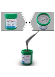 SD-528 Soldering Paste Low Temperature No Clean SMT Lead Free LED SMT Sn42Bi58 + Scraper SMD BGA Soldering Flux Sn42/Bi58 200g or 500g