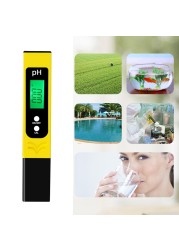 PH Monitor Acidity Water Measurement Water Quality Tester For Aquarium Pond Drinking Water PH Measuring Tool