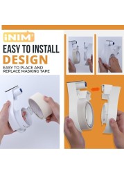 INIM® Easy Filler Tape Sticker Machine Masking Tape Applicator Tape Machine for 1.88-2" x 60 yards Standard Tape Dropshipping