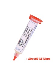 Solder Flux 10cc NC-559-ASM-UV solder paste Flux Grease For Phone Computer LED BGA SMD PGA PCB Repair + Needles Rework Tools