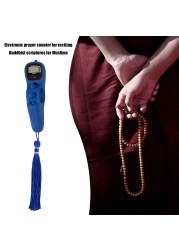 2038P Handheld Digital Beads Counter with Backlit Finger Game Game Manual Re-decompression Relaxation Tool for Meditation