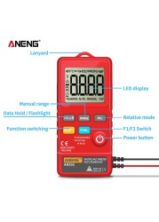 ANENG 8000 Digital Multimeter AN302 Rms multímetro transistor tester professional digital multimeter metro meter