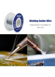 Tin solder wire solder roll 0.8mm 1mm rosin core solder melt low melting point household tin solder wire wire roll