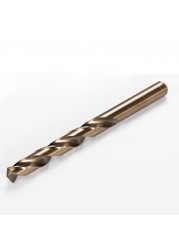 HSS Cobalt Coated Twist Drill Bit Set HSS M35 Gun Drill Bit For Wood/Metal Hole Cutter Cobalt Straight Shank Power Tools