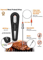 AidMax WR01 Digital Wireless BBQ Meat Thermometer BBQ Oven Thermomet with Stainless Steel Probe Cooking Kitchen Thermometer