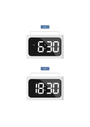 7 Color Changing Digital Night Light Table Alarm Clock Manual Countdown Timer Kids Time Management Kitchen Cooking Book