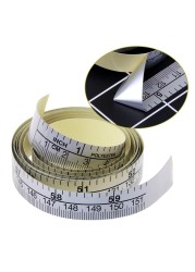 Dropshipping 151cm Self-adhesive Metric Tape Measure Ruler Vinyl for Sewing Machine Sticker