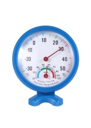 Hygrometer Thermometer Round Mini Shaped Indoor Outdoor Hygrometer Optional Mount Hygrometer Bell Thermometer Home