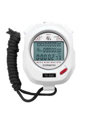 Professional digital stopwatch timer multifunctional portable training timer portable outdoor sports running stopwatch chronograph