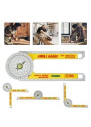 Miter Saw Dividing Angle Miter Gauge Saw ABS Digital Protractor Clinometer Protractor