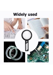Reading Jewelry Inspection Glass Loupe Reading Handy Magnifier Handheld Reading Magnifying Glass Loupe