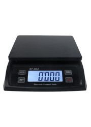 50LB Digital Postal Scale 6 Units Shipping Scale 66lb / 0.1oz Postal Weight Scale with Hold and Postal Tare Function