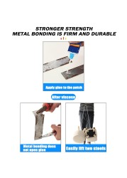 Super Strong Welding Adhesive Multipurpose Liquid Strong Bonding Tool for Metal Plastic Wood Ceramic Repair Home Accessories