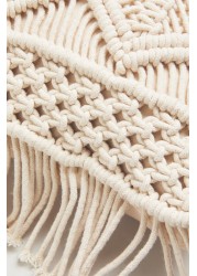 Macramé Tassel Cushion