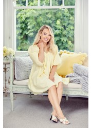 Katie Piper Knit Reset Pom Pom Cushion