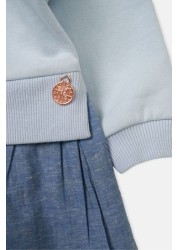 Angel & Rocket Blue Tara Sweat Rara Dress