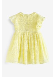 Short Sleeve Party Lace Dress (3mths-7yrs)