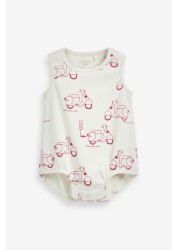 2 Pack Bubble Shape Bodysuits (0mths-3yrs)