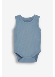 Baby 3 Pack Vest Bodysuits (0mths-3yrs)