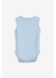 Baby 5 Pack Vest Bodysuits (0mths-3yrs)