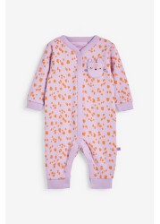 Baby 3 Pack Footless Sleepsuits (0mths-3yrs)